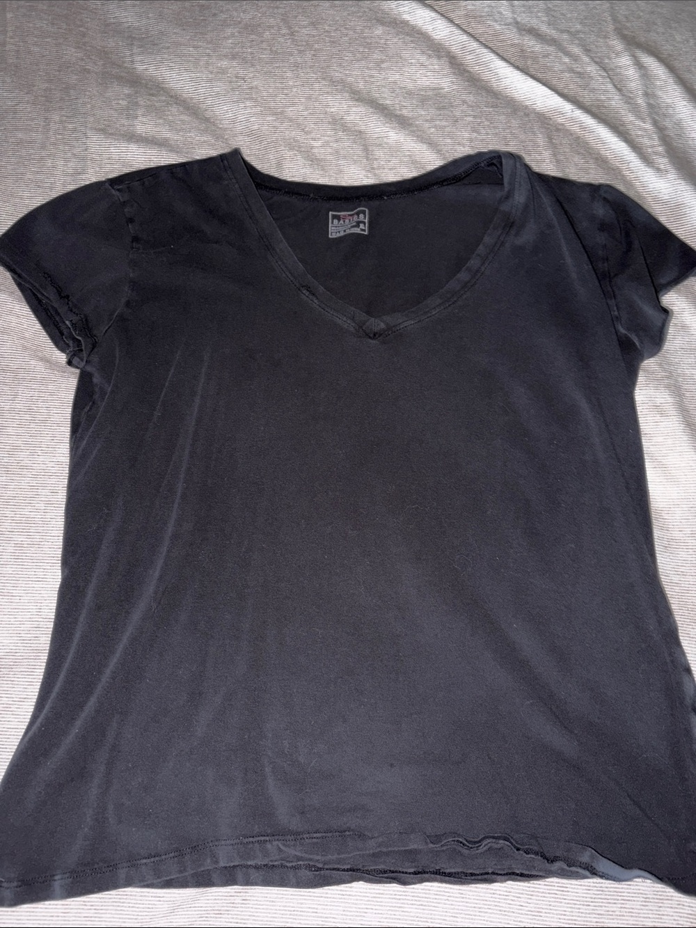 Classic V-Neck Women's Tee - Black